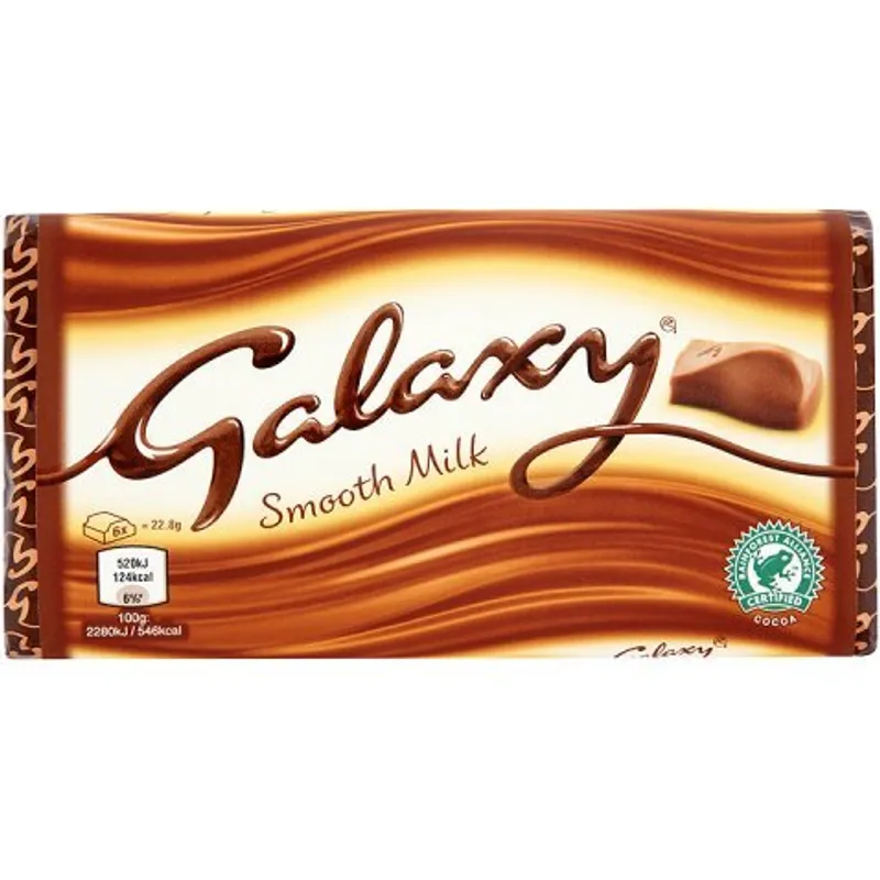 Galaxy Smooth Milk Chocolate Bar view 1