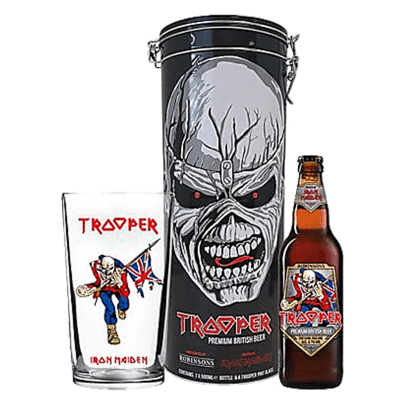 Robinsons Trooper Iron Maiden Beer Gift view 1