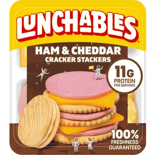 Oscar Mayer Lunchables Ham & Cheddar with Cracker Stackers