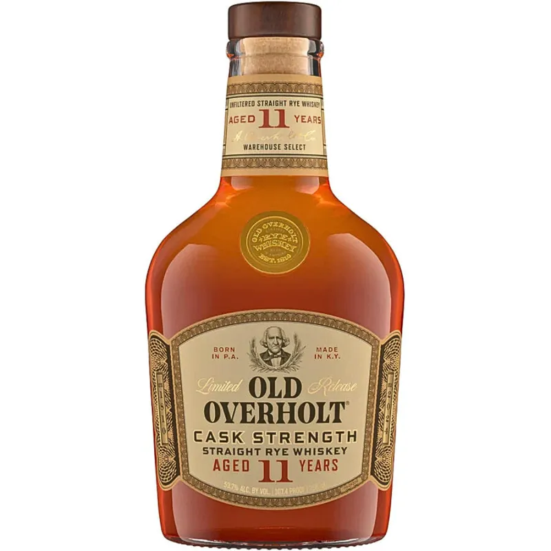 Old Overholt Rye Whiskey 11 Year Cask Strength view 1