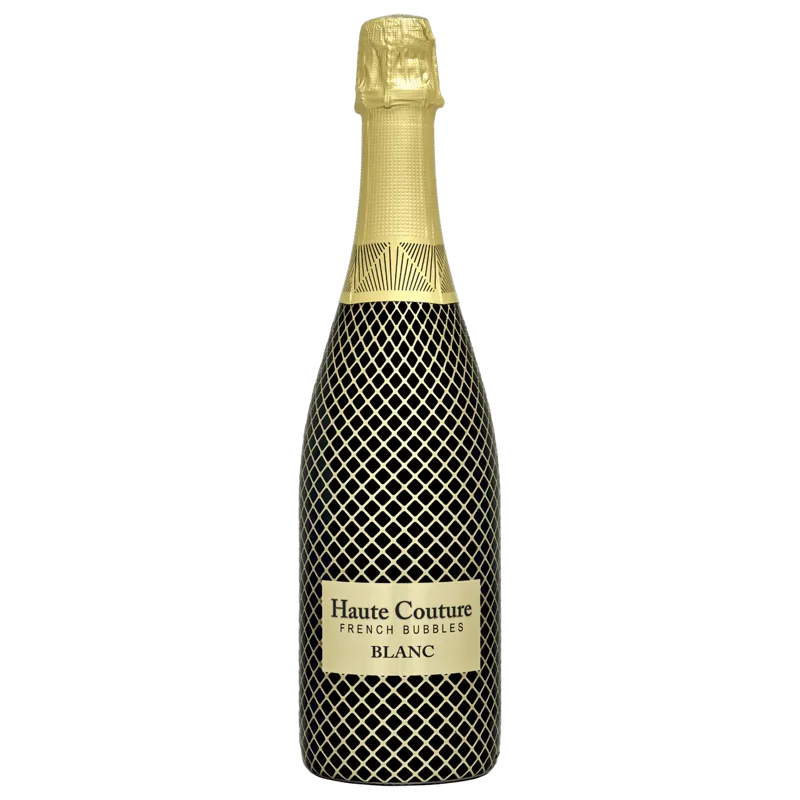 Haute Couture French Bubbles Blanc White Wine Blend Sparkling Wine view 1