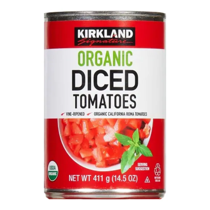 Kirkland Signature Organic Diced Tomatoes view 1