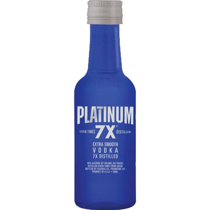 Platinum 7X Vodka view 1