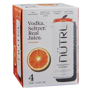 Nutrl Orange Vodka Seltzer