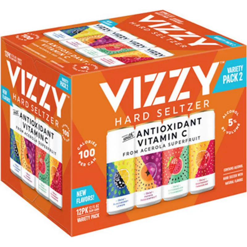 Vizzy Hard Seltzer Variety Pack 2, Gluten Free view 1
