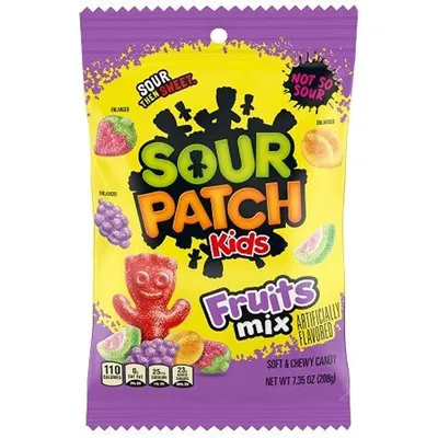 Sour Patch Kids Fruits Mix 7.35 oz