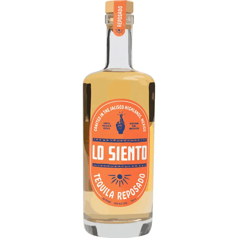 Lo Siento Reposado Tequila view 1