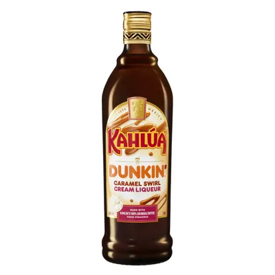 Kahlúa Dunkin' Caramel Swirl Cream Liqueur 750 mL
