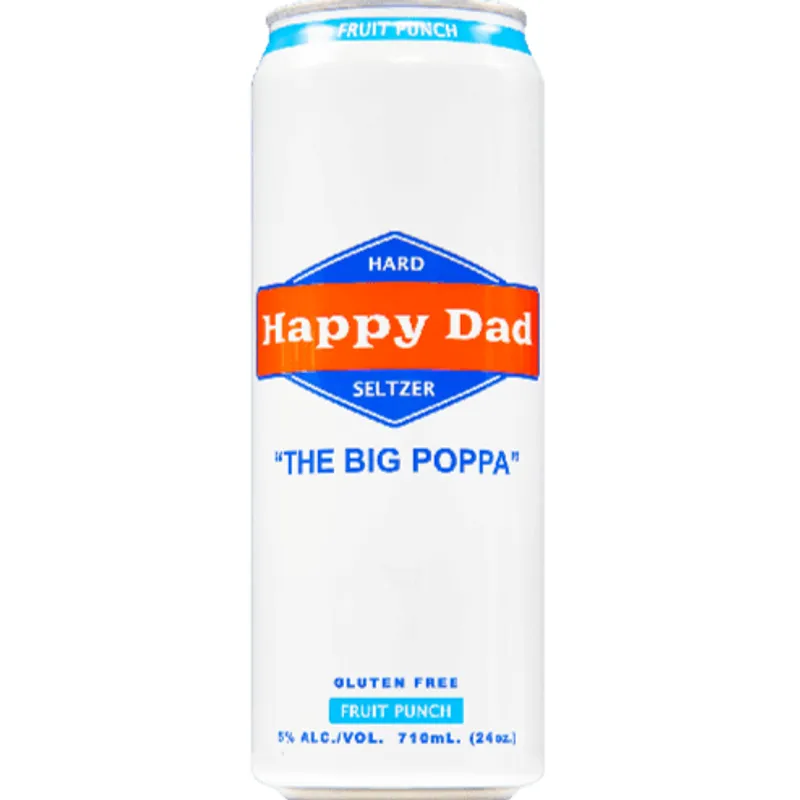 Happy Dad Fruit Punch Hard Seltzer view 1