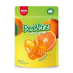 Amos Peelerz Gummy Orange