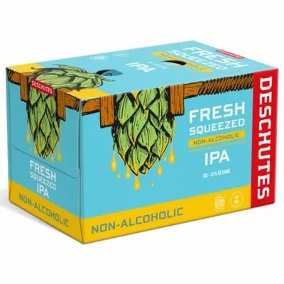 Deschutes Fresh Squeezed Non-Alcoholic IPA 6 Pack 72 oz Cans