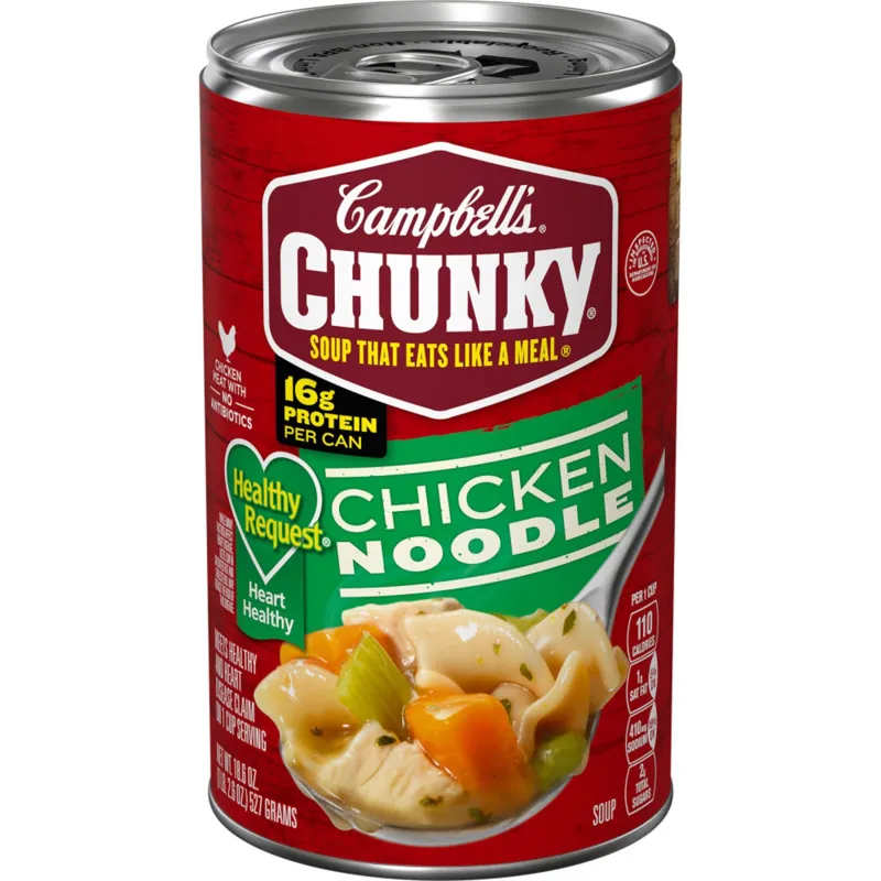 Campbell's Chunky Classic Chicken Noodle Soup view 1