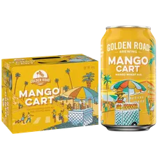 Golden Road Brewing Mango Cart Wheat Ale Beer 12 Pack 12oz Cans