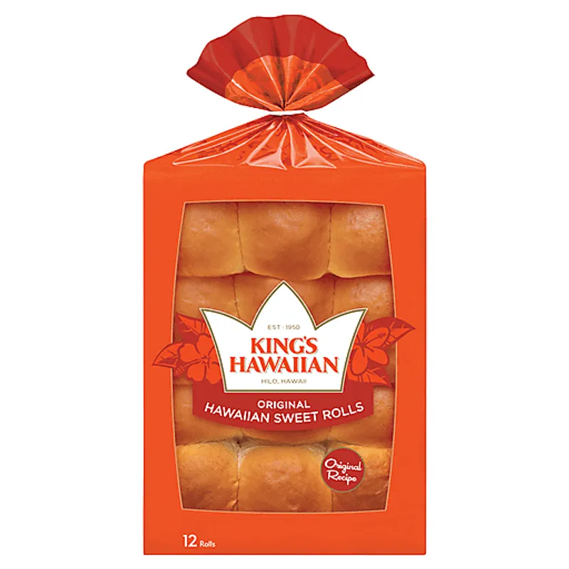 King's Hawaiian Original Sweet Dinner Rolls view 1