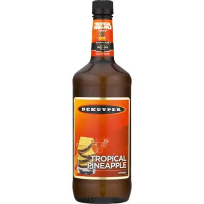 DeKuyper Tropical Pineapple Schnapps Liqueur 1L Bottle
