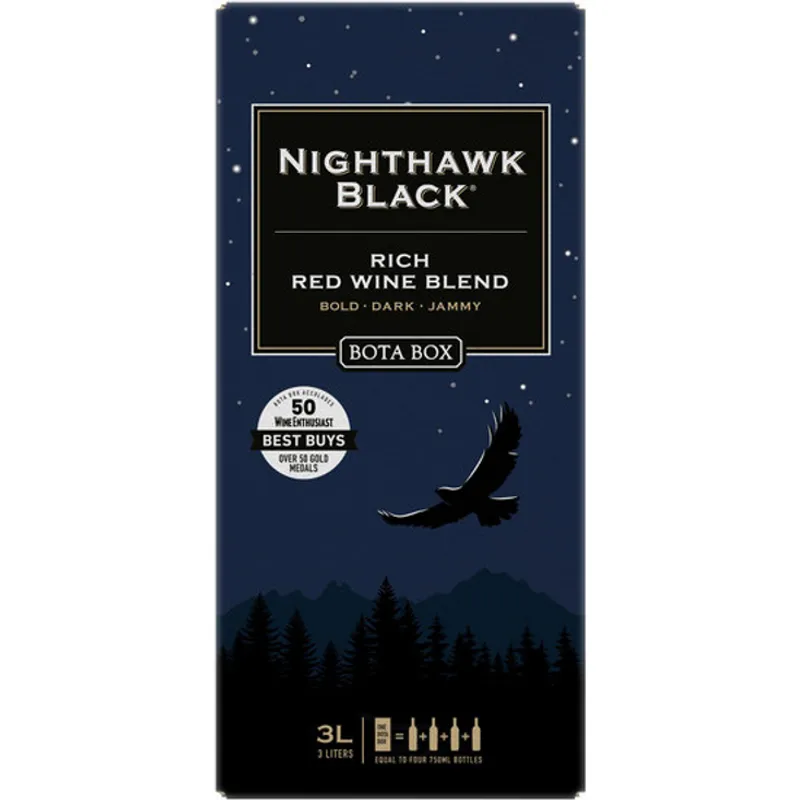 Bota Box Nighthawk Black Red Wine Blend Box view 1