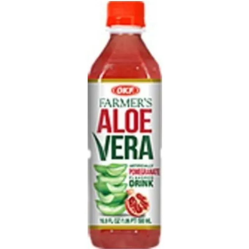 Farmers Aloe Vera Pomegranate Flavored Drink Plastic view 1