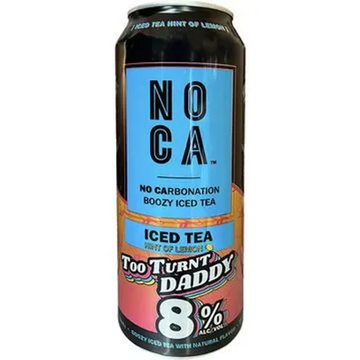 NOCA Too Turnt Daddy Iced Tea Hint of Lemon 24 oz Can