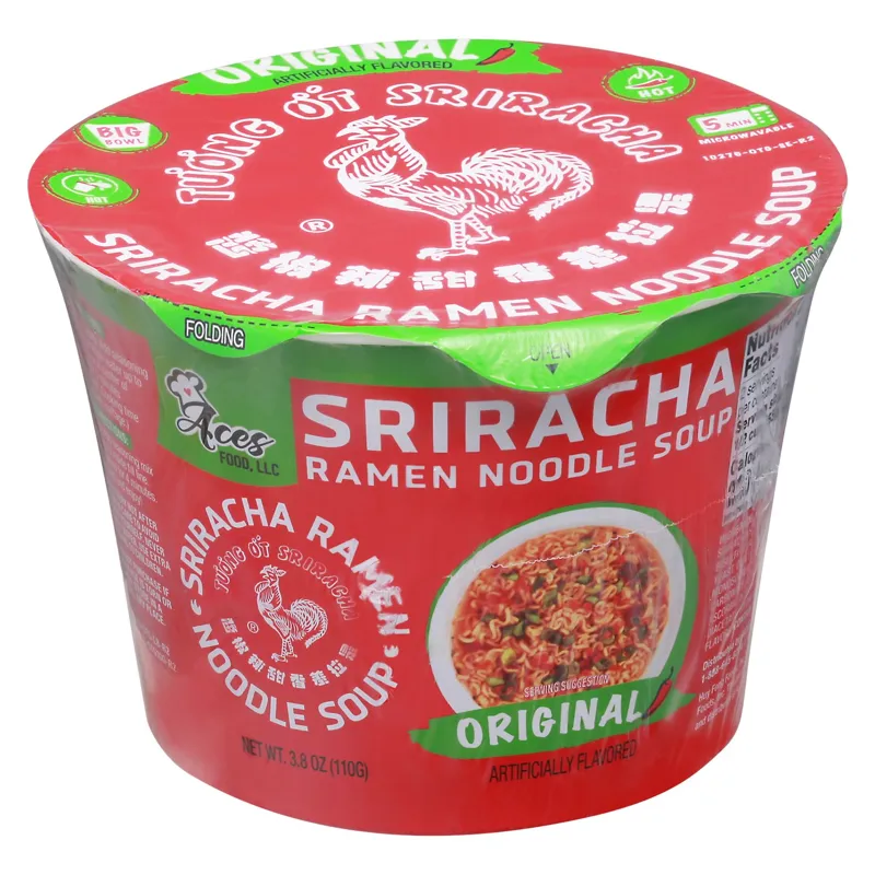 Huy Fong Sriracha Ramen Noodle Soup Original view 1
