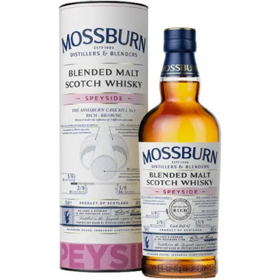 Mossburn Speyside Blended Malt Scotch Whisky 750mL