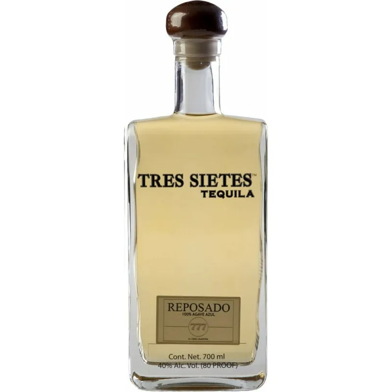 Tres Sietes Tequila Reposado view 1