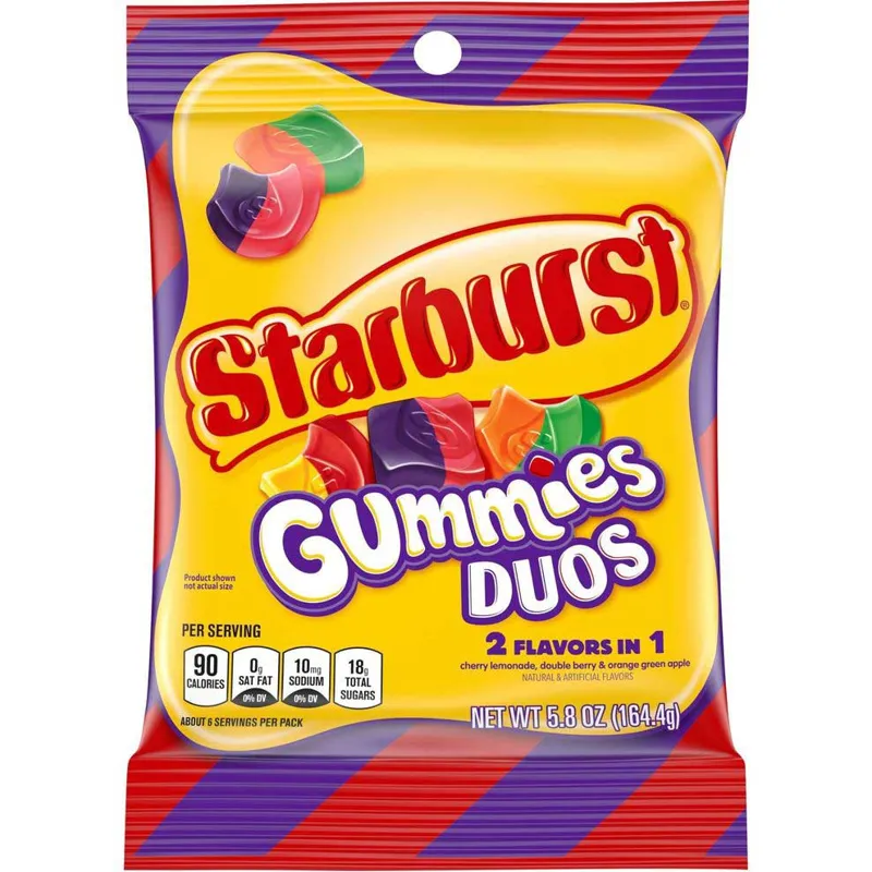 Starburst Gummy Duos Candy view 1