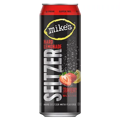 Mike's Hard Lemonade Seltzer Strawberry Lemonade 23.5 oz can