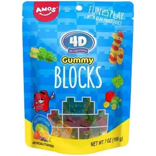 Fun Play 4D Gummy Blocks Bag