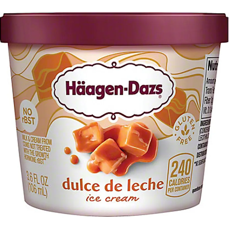 Haagen-Dazs Dulce De Leche Caramel Ice Cream view 1