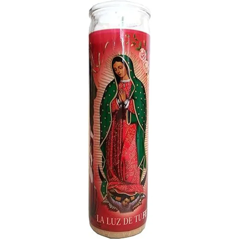 La Luz De Tu Fe White Aroma Candle view 1