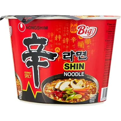 Nongshim Noodle Soup Shin Big Bowl Gourmet Spicy