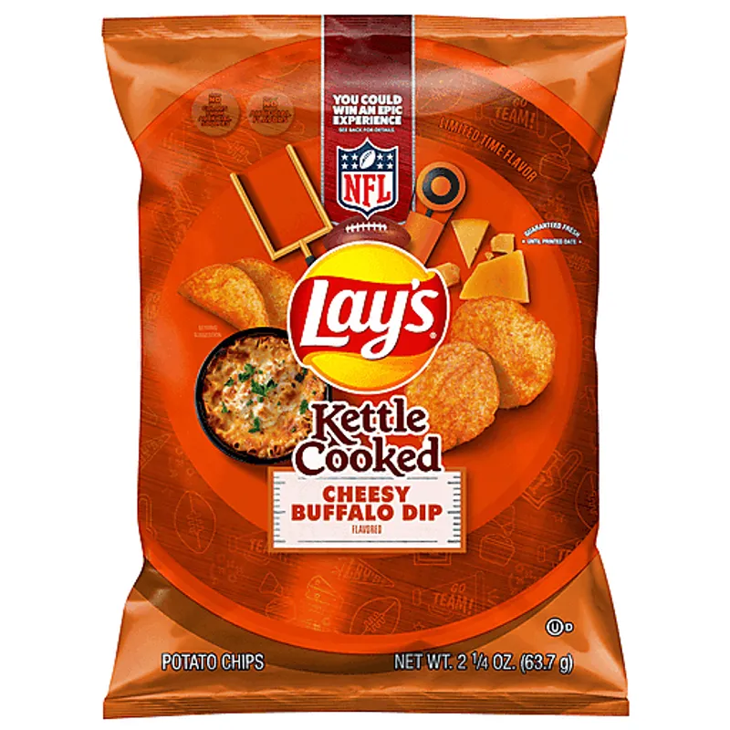 Lay's Kettle Cooked Cheesy Buffalo Dip view 1