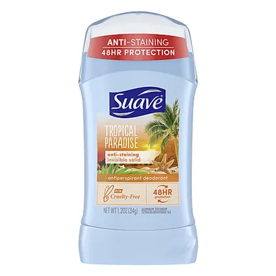 Suave Tropical Paradise Anti-Perspirant Deodorant 1.2 oz