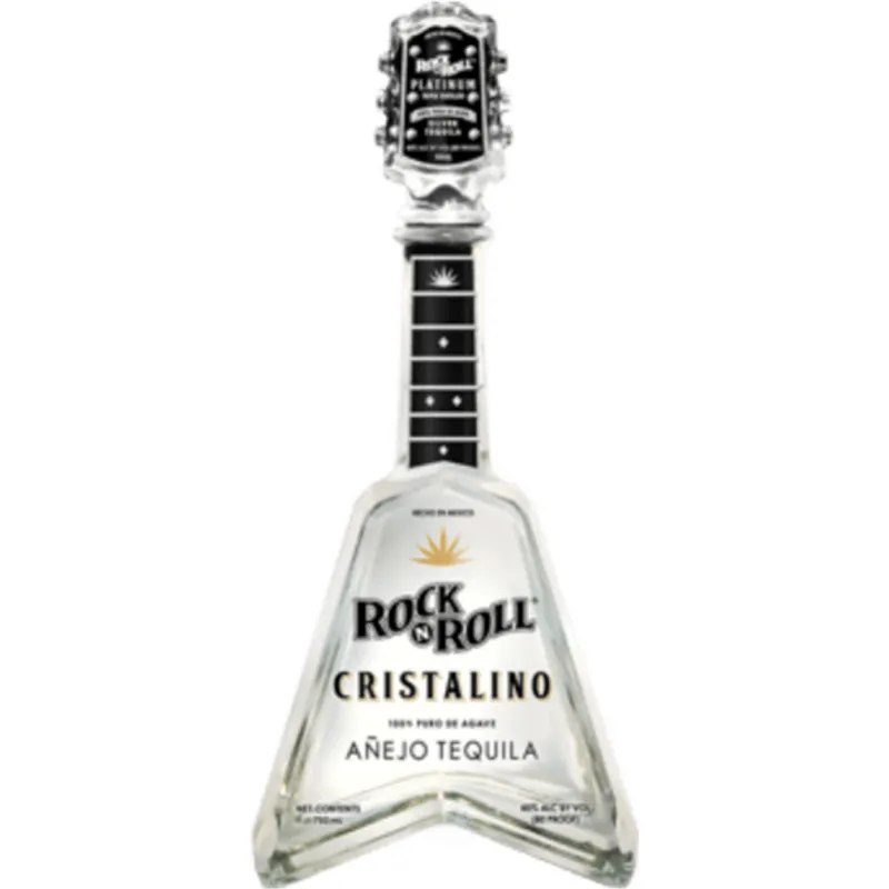 Rock N Roll Cristalino Anejo Tequila view 1