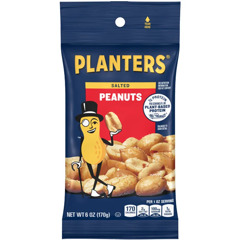 Planters Salted Peanuts view 1