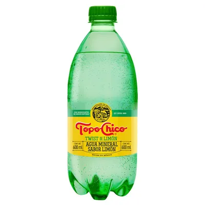 Topo Chico Twist of Lime Sparkling Mineral Water 20 oz