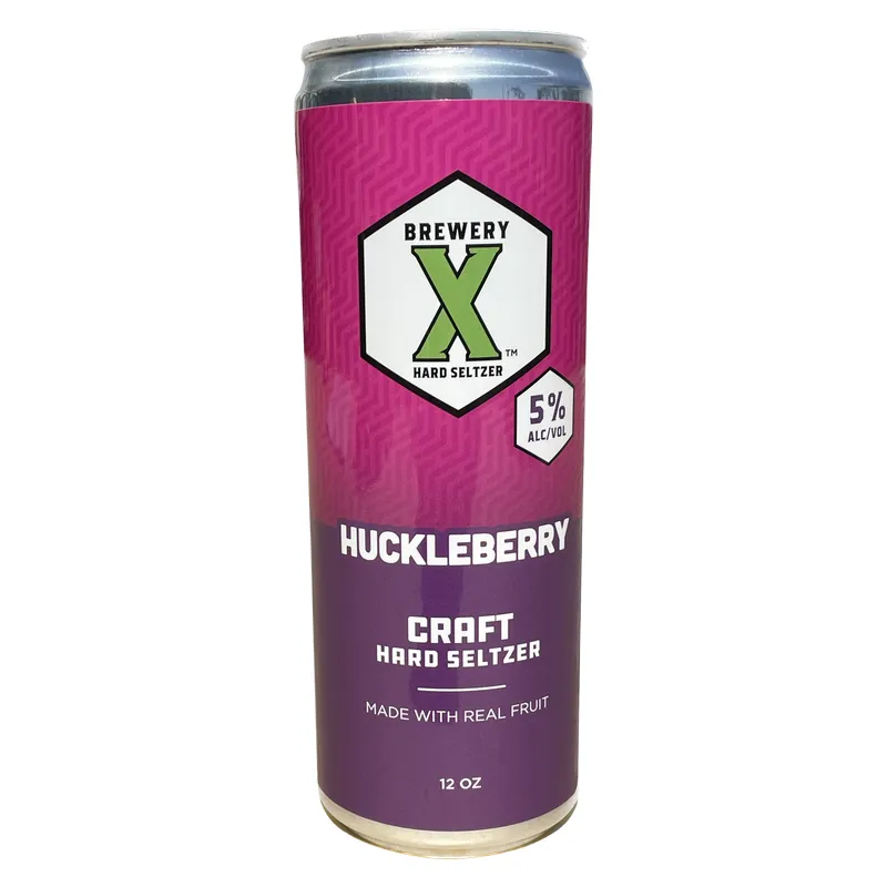 Brewery X Huckleberry Hard Seltzer view 1