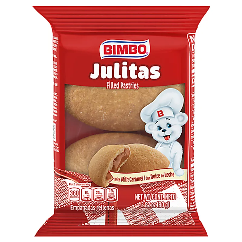 Bimbo Julitas Milk Caramel Filled Pastries view 1