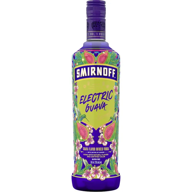 Smirnoff Electric Guava Flavored Vodka view 1