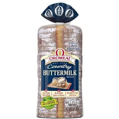Oroweat Buttermilk Bread 32 oz Bag