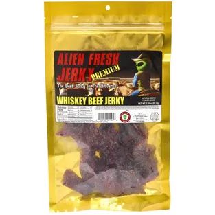 Alien Fresh Whiskey Beef Jerky