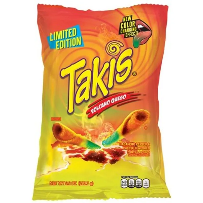 Takis Volcano Queso view 1