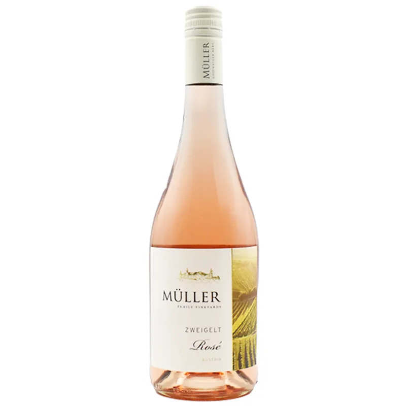 Müller Zweigelt Rosé 2022 view 1