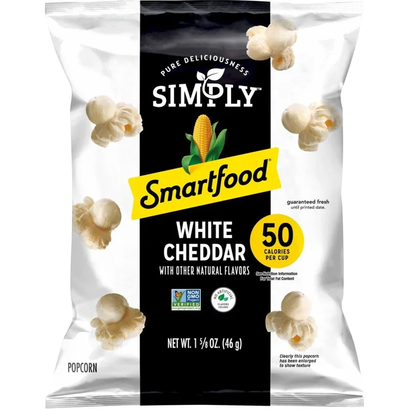 Simply Smartfood White Cheddar Popcorn view 1