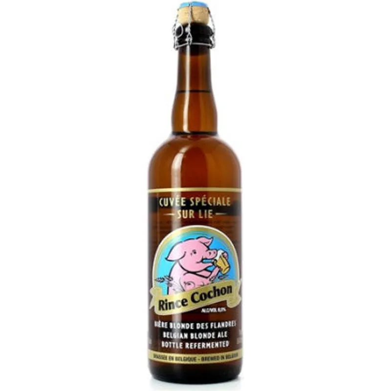 Rince Cochon Belgian Blonde Ale view 1