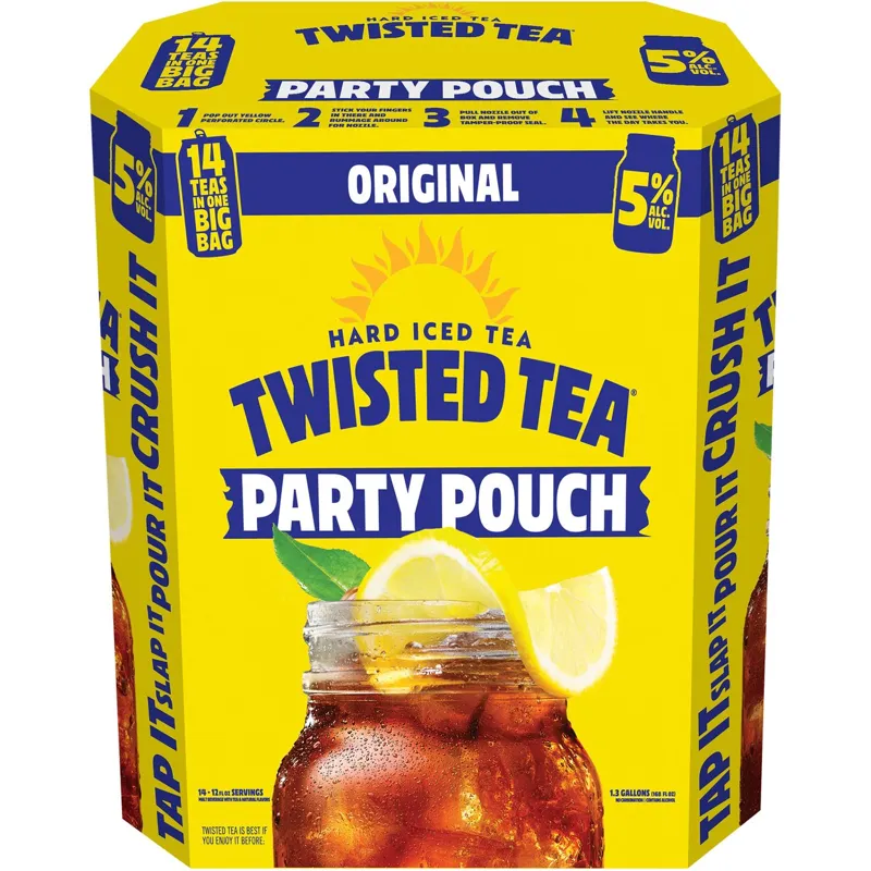 Twisted Tea Bag N' Box Original Hard Iced Box view 1