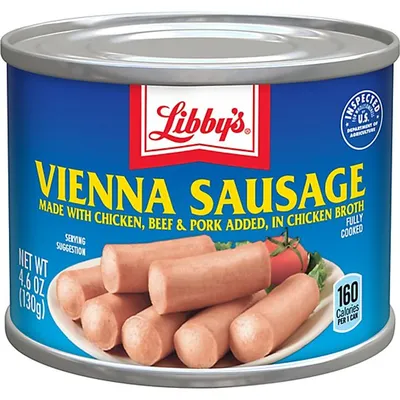 Libby's Chicken Vienna Sausage 4.6oz Can