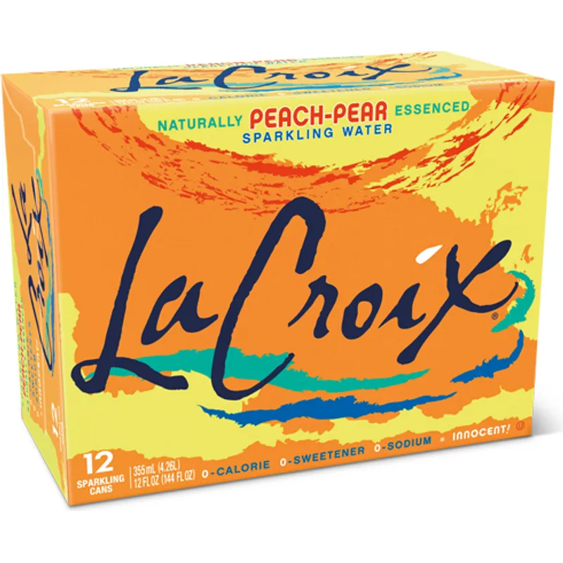La Croix Peach Pear view 1