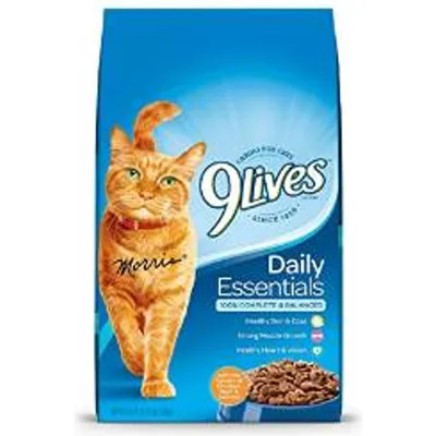 9Lives Daily Essentials Dry Cat Food, 3.15lb Bag