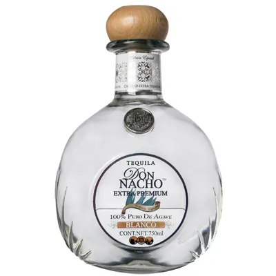 Don Nacho Extra Premium Blanco Tequila 750mL
